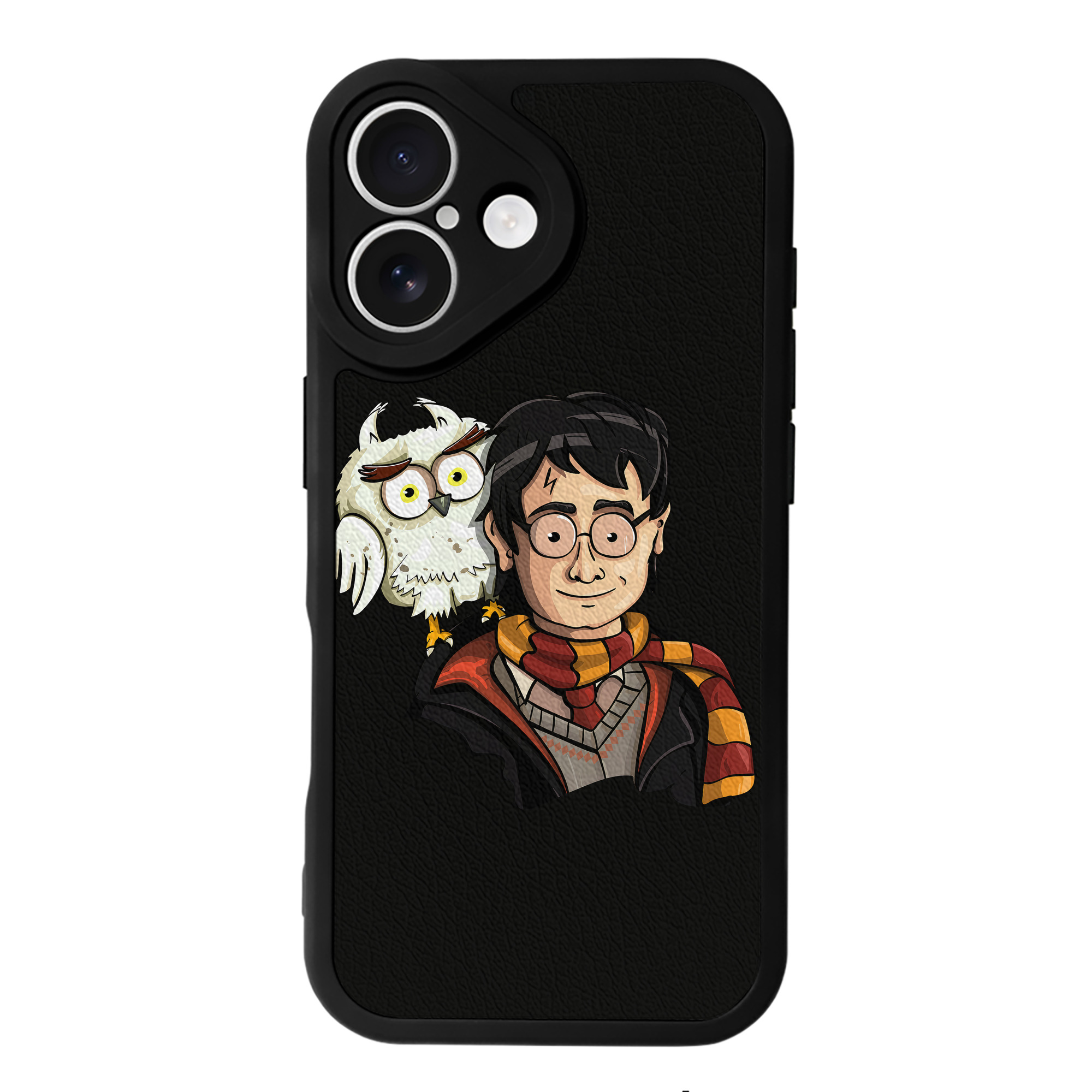（画像用） Harry Potter ハリー・ポッターシリーズ 【iPhone 16シリーズ対応】シリコンスマホケース（レザー調） 材質：シリコン